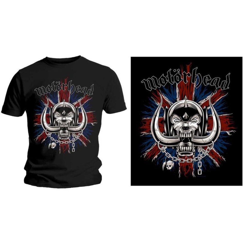 Motorhead Unisex Adult British War Pig T-Shirt / Black